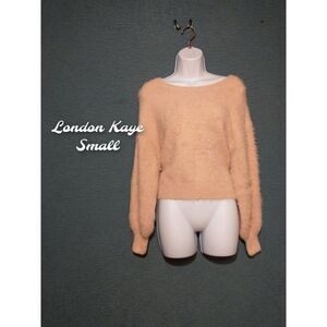 London Kaye, soft and furry sweater small